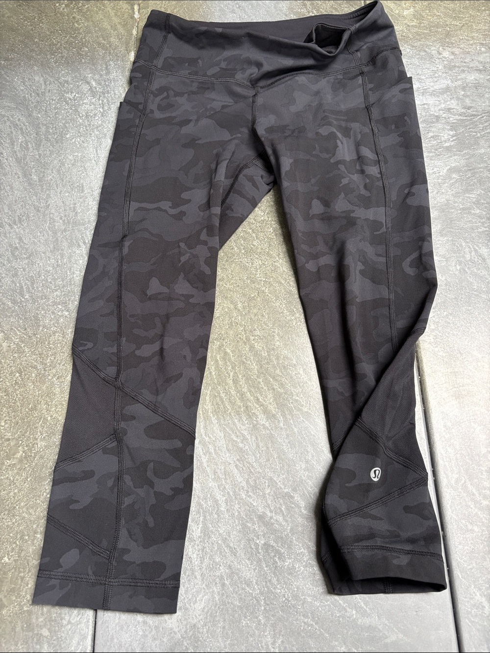 lululemon athletica Black Camo Men's Jogger Leggings